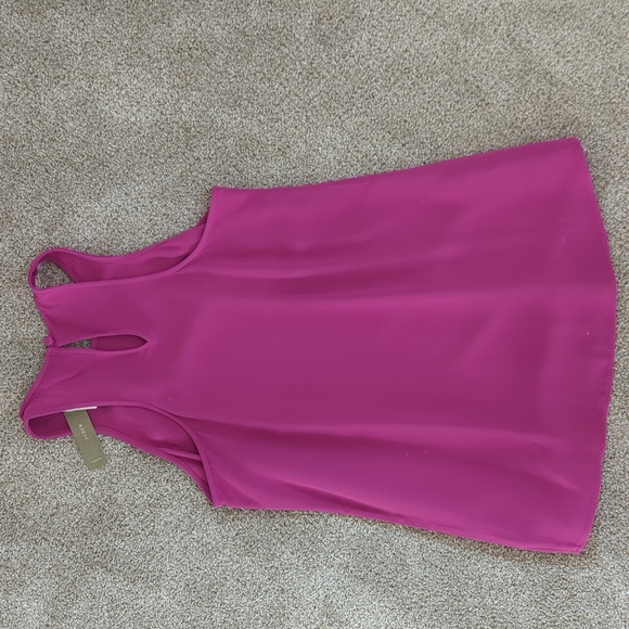 NWT JCrew Dressy Pinkish Purple Tank 4Tall - Picture 3 of 4